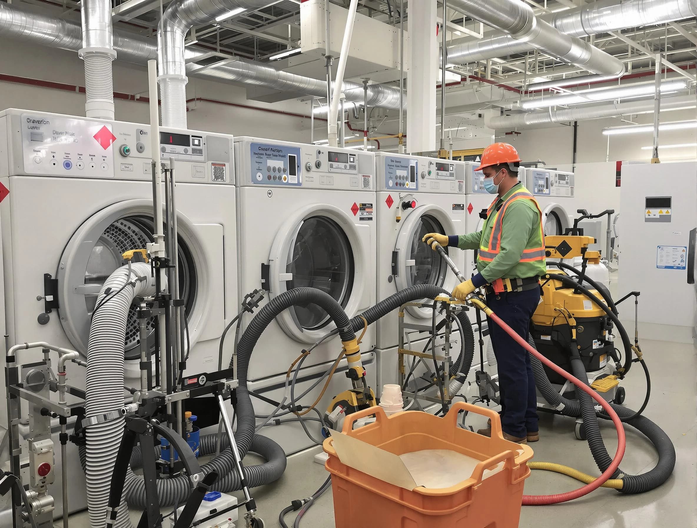 Commercial-grade dryer vent cleaning by Harrah Dryer Vent Cleaning in Harrah