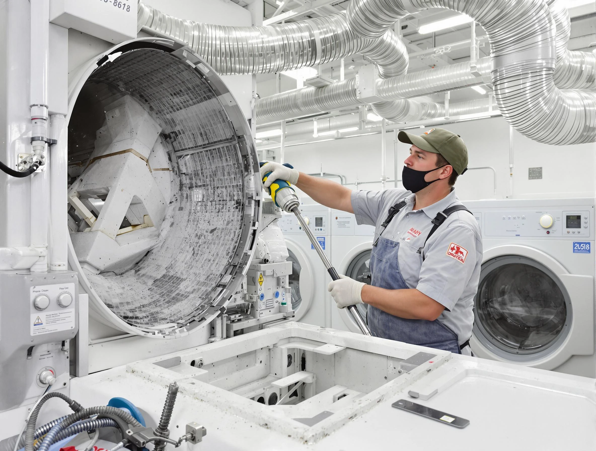 Commercial Dryer Vent Cleaning in Harrah